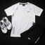 Coupe athlétique de l'ensemble de sport homme WDW blanc