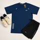 Coupe athlétique de l'ensemble de sport homme WDW bleu